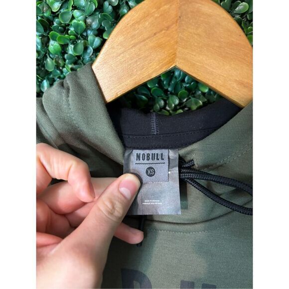 NoBull  Green Hoodie NWT SZ XS GREEN - Picture 5 of 7